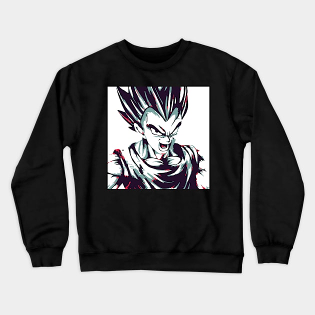 scream vegeta Crewneck Sweatshirt by BarnawiMT